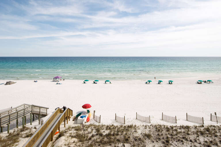 Yes, you are RIGHT ON THE BEACH!