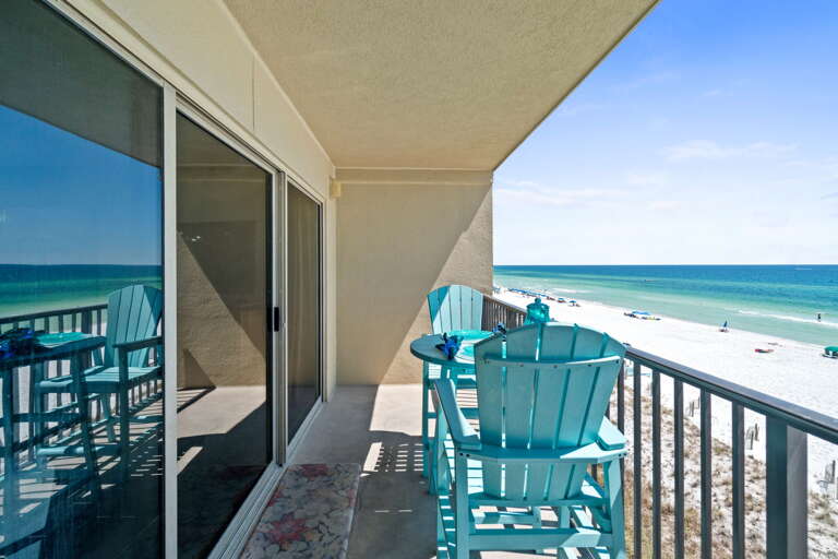 Miles and miles of sugar white sand and emerald green water...sit back and breathe in the fresh air