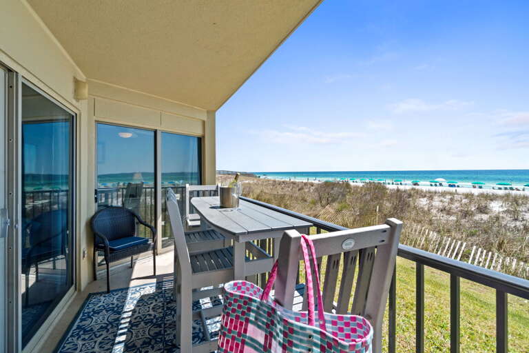 With direct access to the master bedroom.