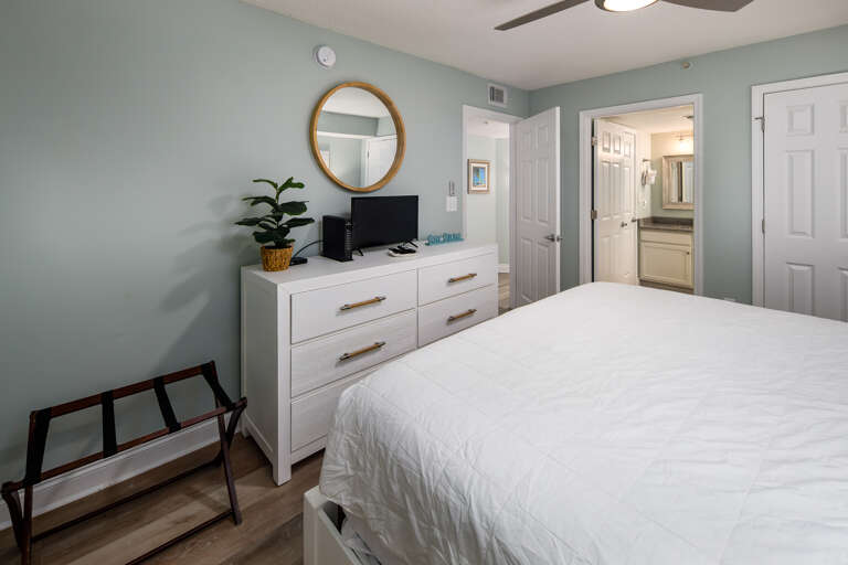 A lovely guest bedroom