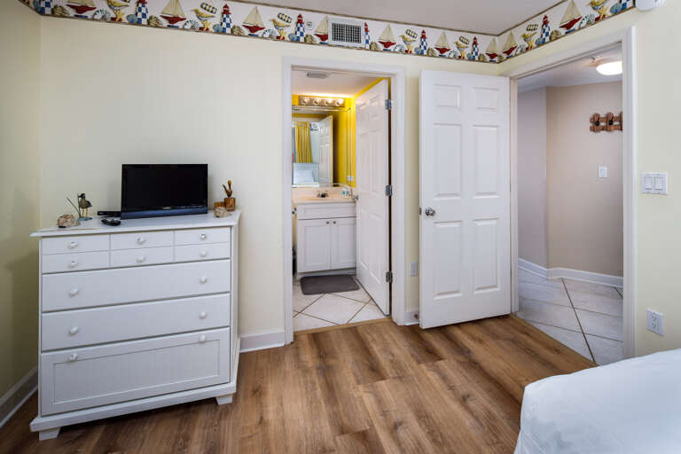 TV in the second guest room