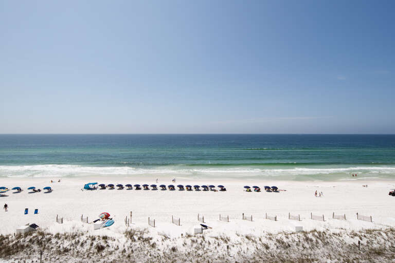 Looking straight ahead