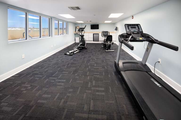 A lovely fitness center