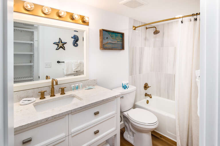A perfect size vanity to get ready in! 