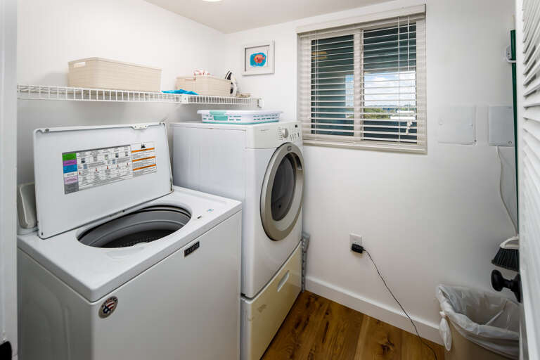 Full size washer and dryer