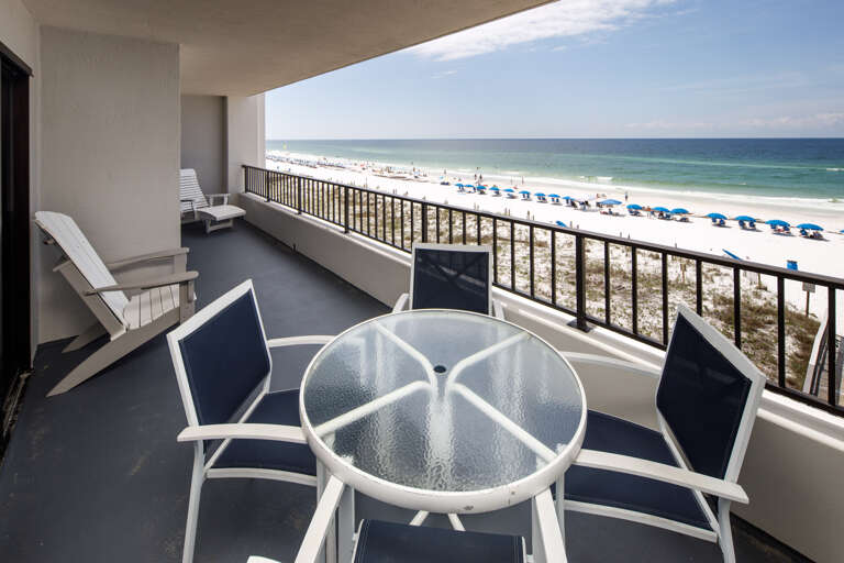Large balcony for you to relax on!