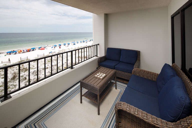 Wonderous views from this condos spacious balcony!