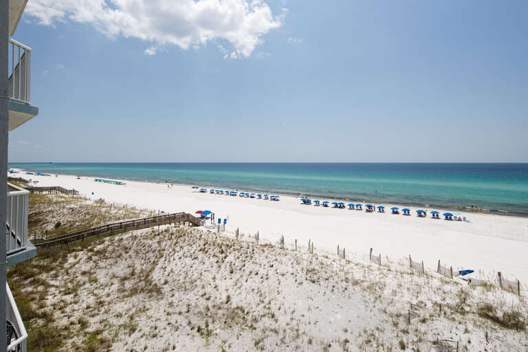 Miles and miles of Gulf coast views