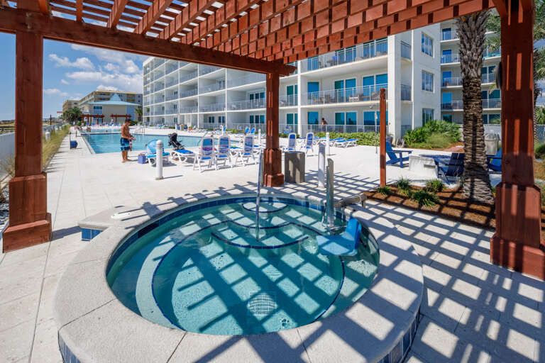Jacuzzi by the pool Jacuzzi by the pool
