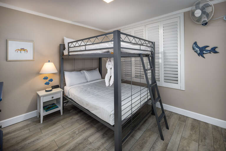 Kids love the bunks - sometimes there is a monkey!