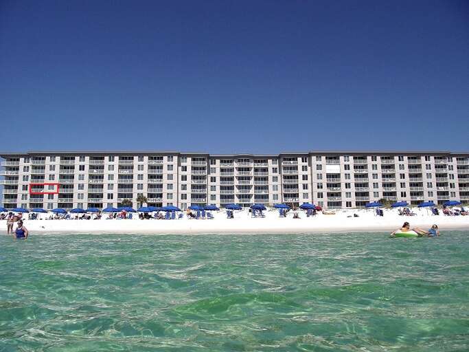 The red rectangle indicate location of the unit