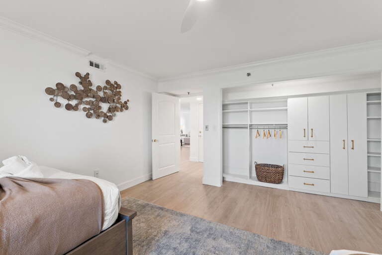 So much closet space!