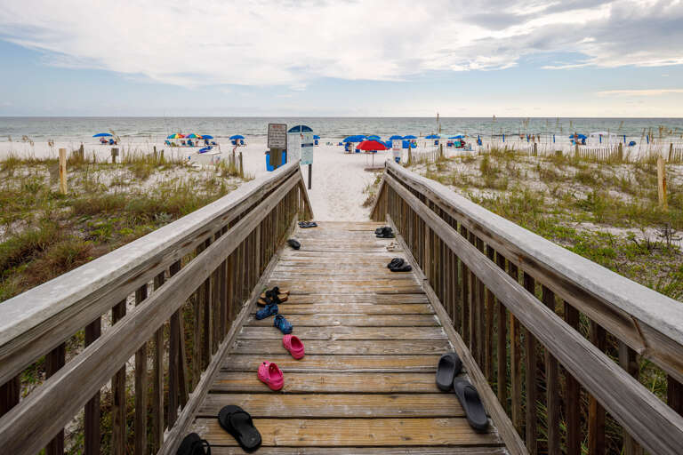 Private beach access for easy, carefree beach days.