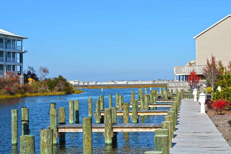 Docks Broad Marsh Ocean City Md