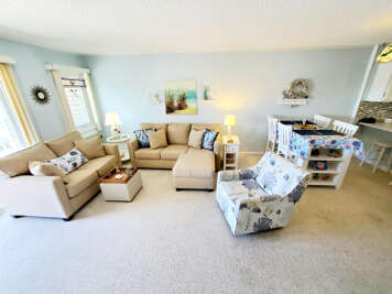 Living and dining area - Barbados Sun 305