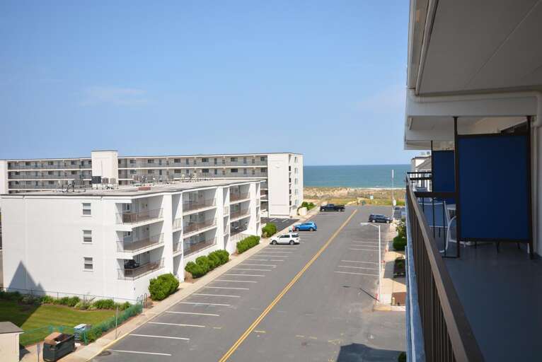 View from Balcony at Ocean Princess 404