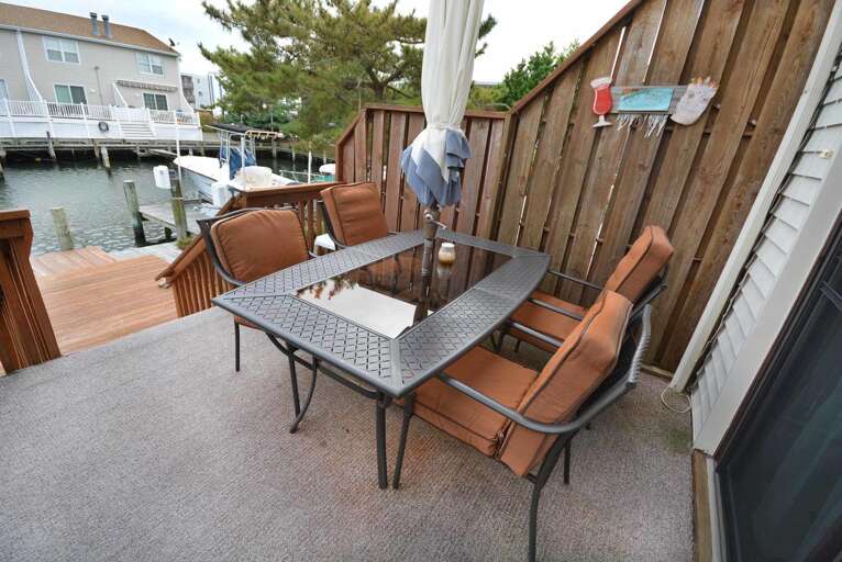 Back Deck at View Point 2802 B Back Deck at View Point 2802 B