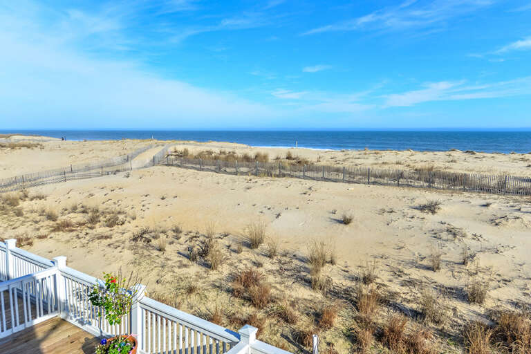 Upstairs Oceanfront Balcony