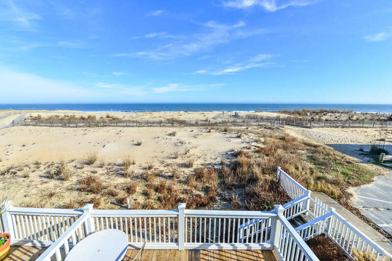 Upstairs Oceanfront Balcony