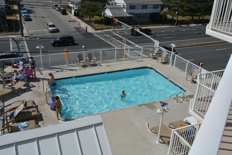 Outdoor Pool Ocean Block