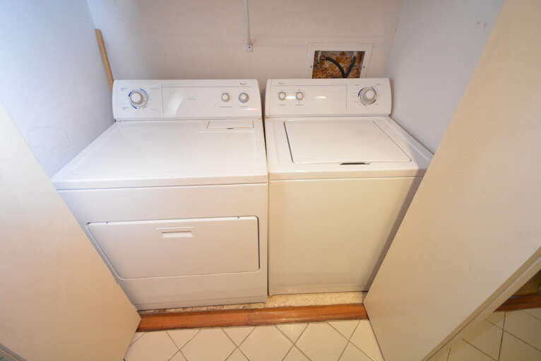 Washer and Dryer Washer and Dryer