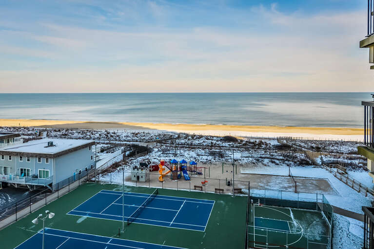 Oceanfront Balcony View
