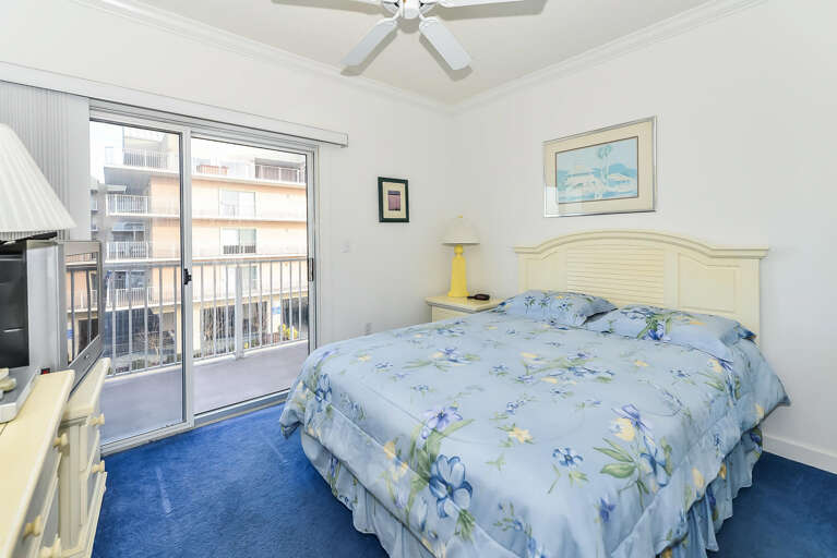 Bedroom 2 with Queen and Balcony