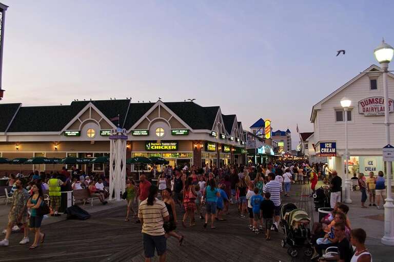 Ocean City boardwalk 