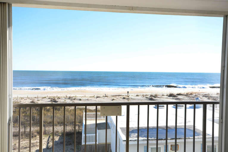 Balcony View-Even Keel 301-Ocean City