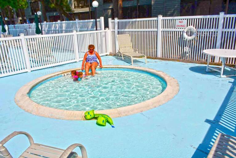 KIDDIE POOL AT OUR PLACE AT THE BEACH