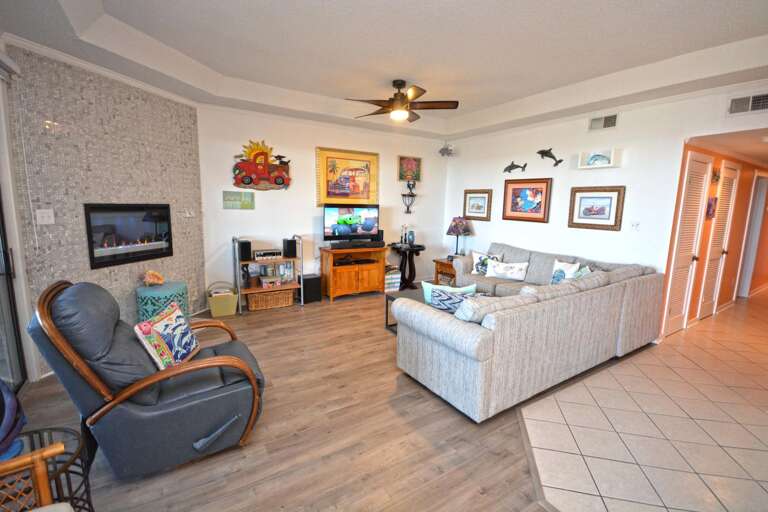 Our Place @ the Beach #302C Living-Room