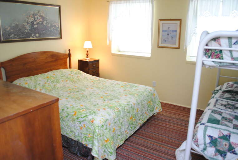Bedroom 2 with Queen and Bunk Bed
