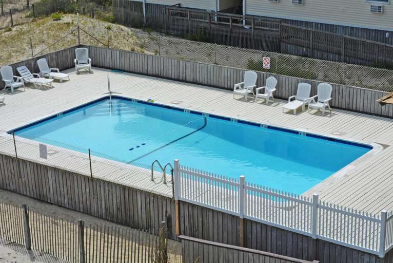 Oceanfront Outdoor Pool at Beachloft