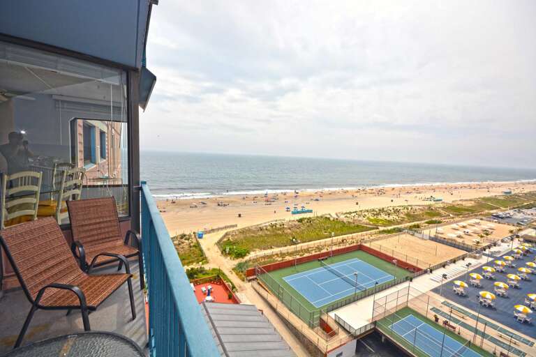 Oceanfront Balcony View