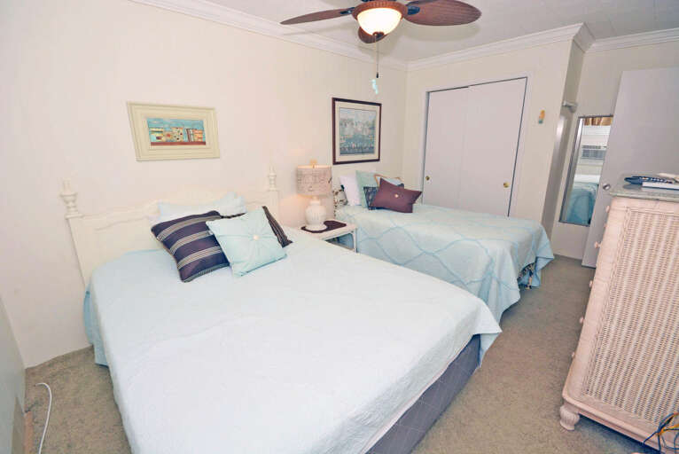 Second Bedroom with Queen & Twin