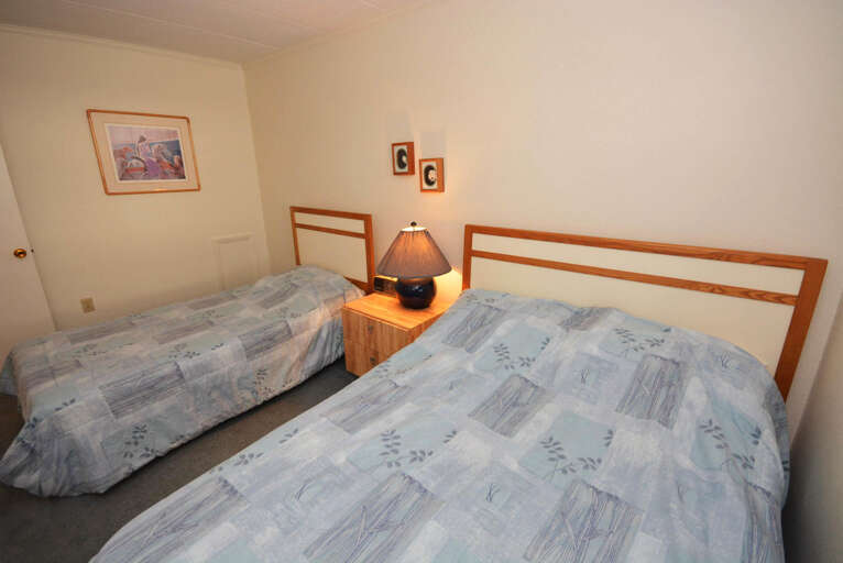 Second Bedroom with Double & Twin