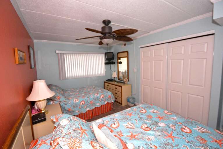 Second Bedroom with 2 Doubles