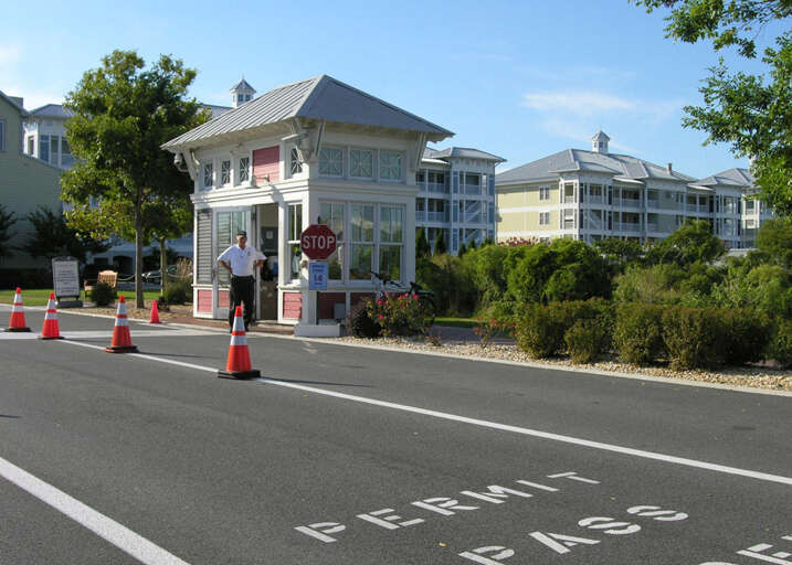 Guard House at Sunset Island