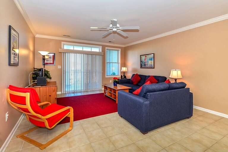 Living Room 4 Hidden Cove Way, 3D Sunset Island