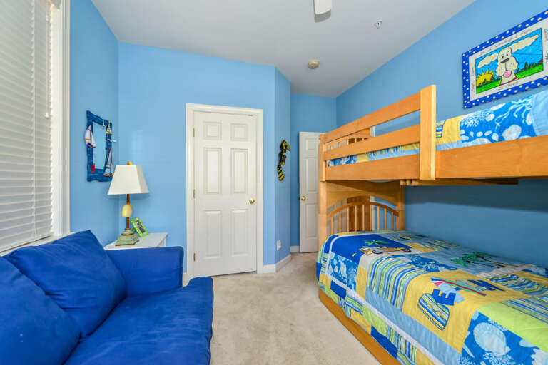 3rd Floor Bedroom with Bunk Bed