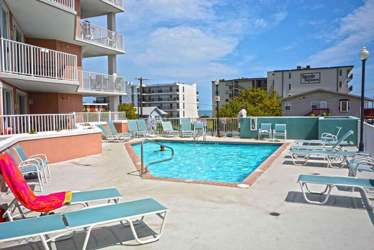 Outdoor Pool-Mayfair Beach, Ocean City MD