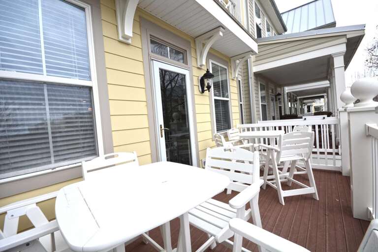 BALCONY OFF OF LIVING AREA