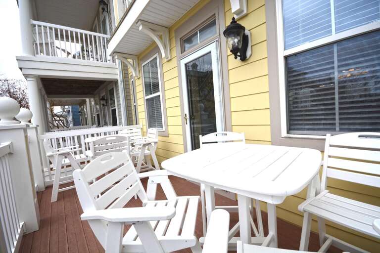 BALCONY OFF OF LIVING AREA