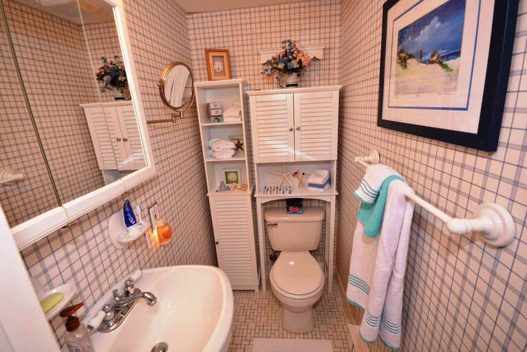 Half Bathroom in Bedroom