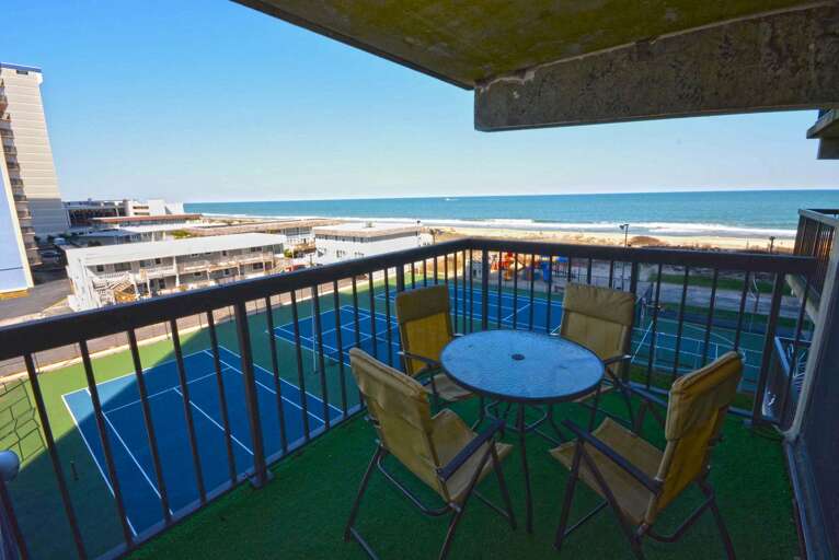 Oceanfront Balcony View 
