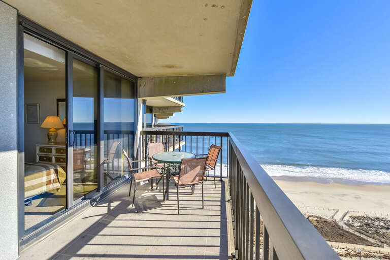 Oceanfront Balcony View