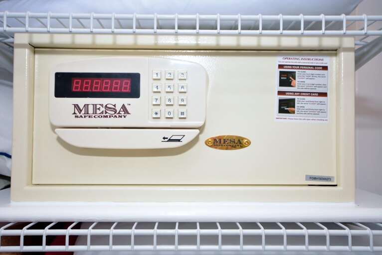 Safe in Bedroom