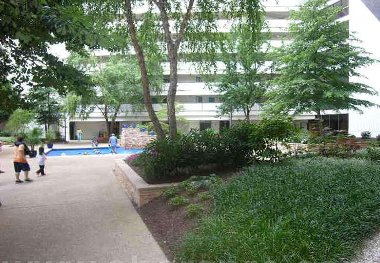 Courtyard in center of Sea Watch