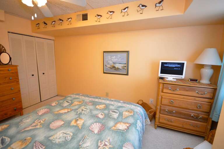 Bedroom with Queen and TV Bedroom with Queen and TV