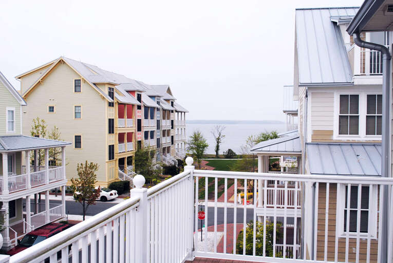 Bayside View from Loft Balcony